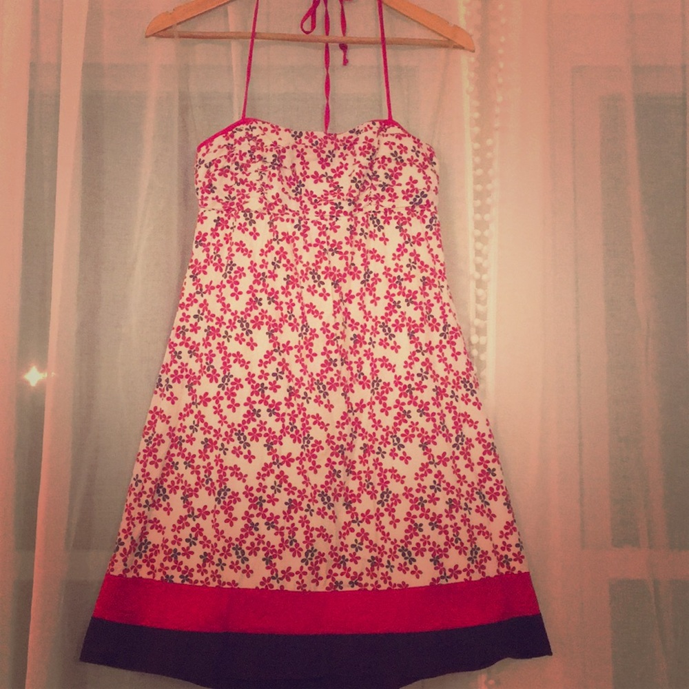 Red and White sundress